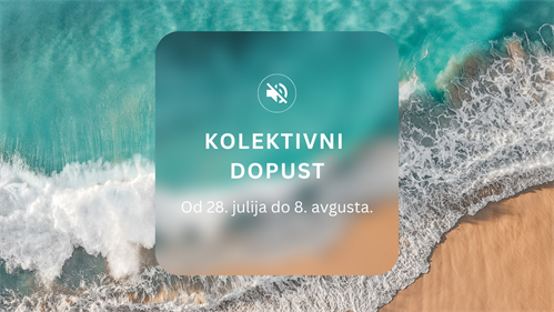 TGK na poletnem premoru
