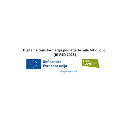 Digitalna transformacija podjetja Tesnila GK...