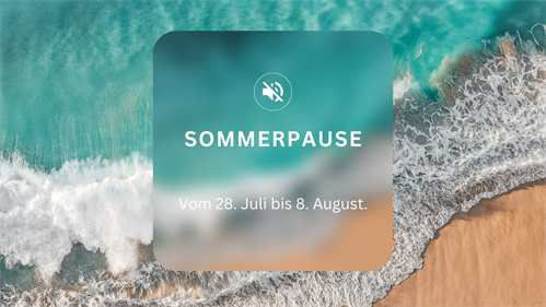 TGK macht Sommerpause